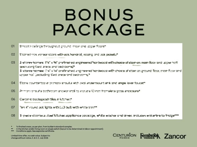 West-Brooklin-Bonus-Package