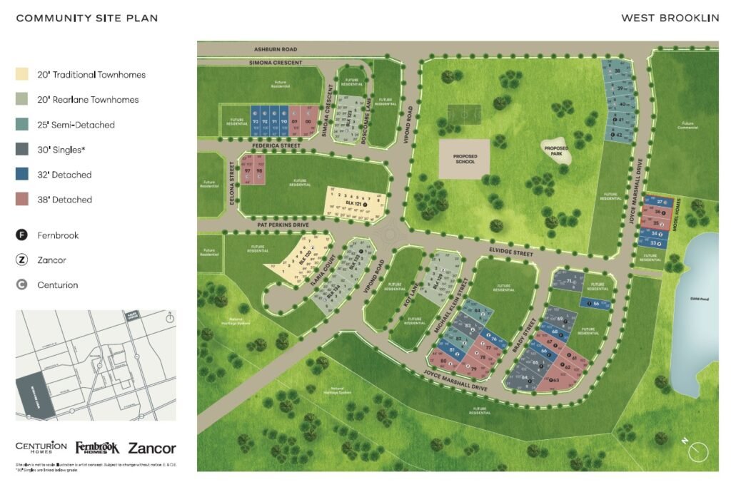 West Brooklin Site Plan